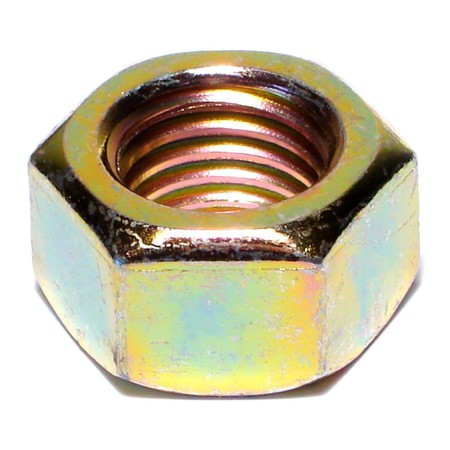 Midwest Fastener Hex Nut, 3/4"-10, Steel, Grade 8, Zinc Yellow, 10 PK 03722